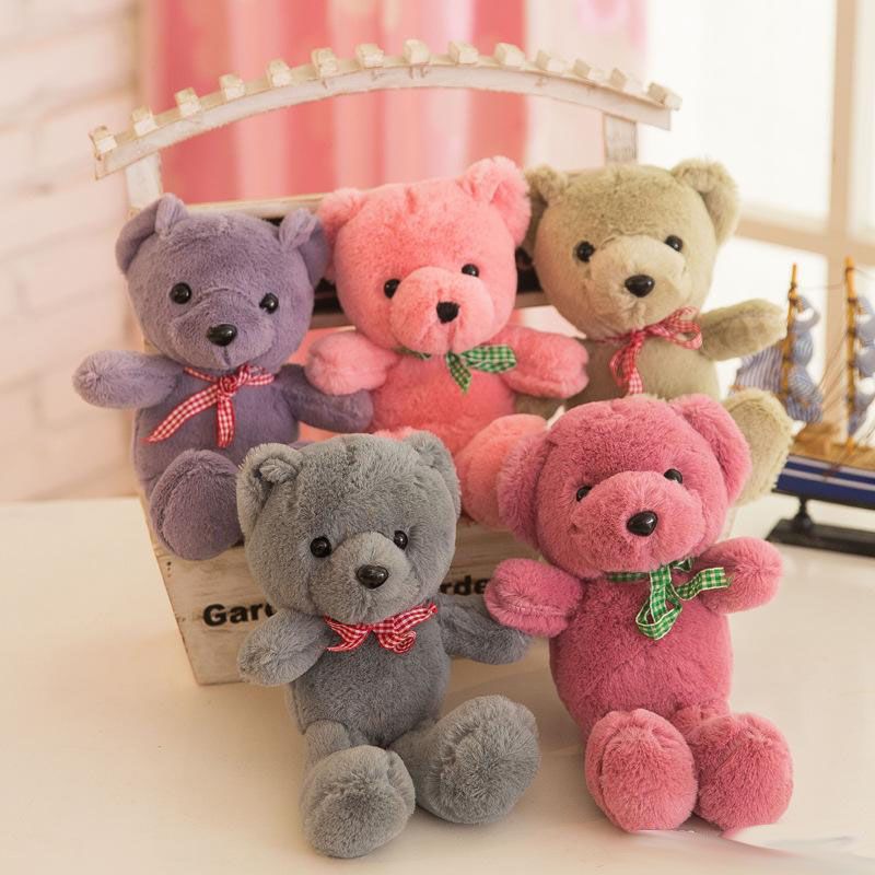Hot Sale More Color Bear Plush Toy Stuffed For Kids Best