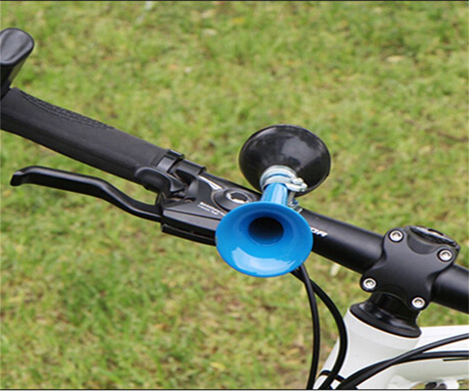 2021 Bicycle Air Horn Metal Plating 9 Inch Speaker Straight Air Horn