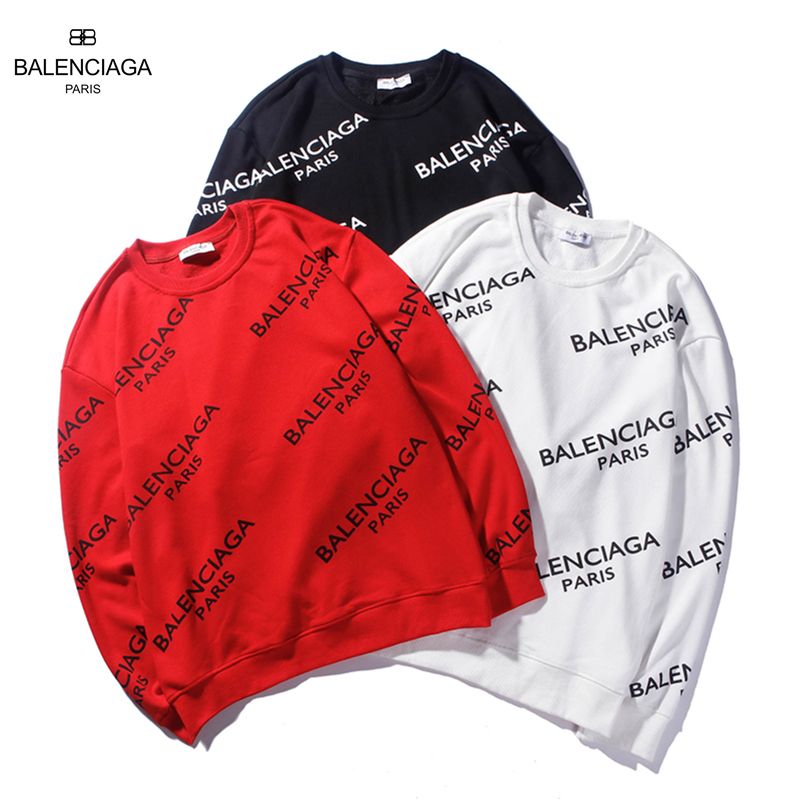 BALENCIAGA Sudadera con capucha para marca de moda internacional con capucha de manga larga