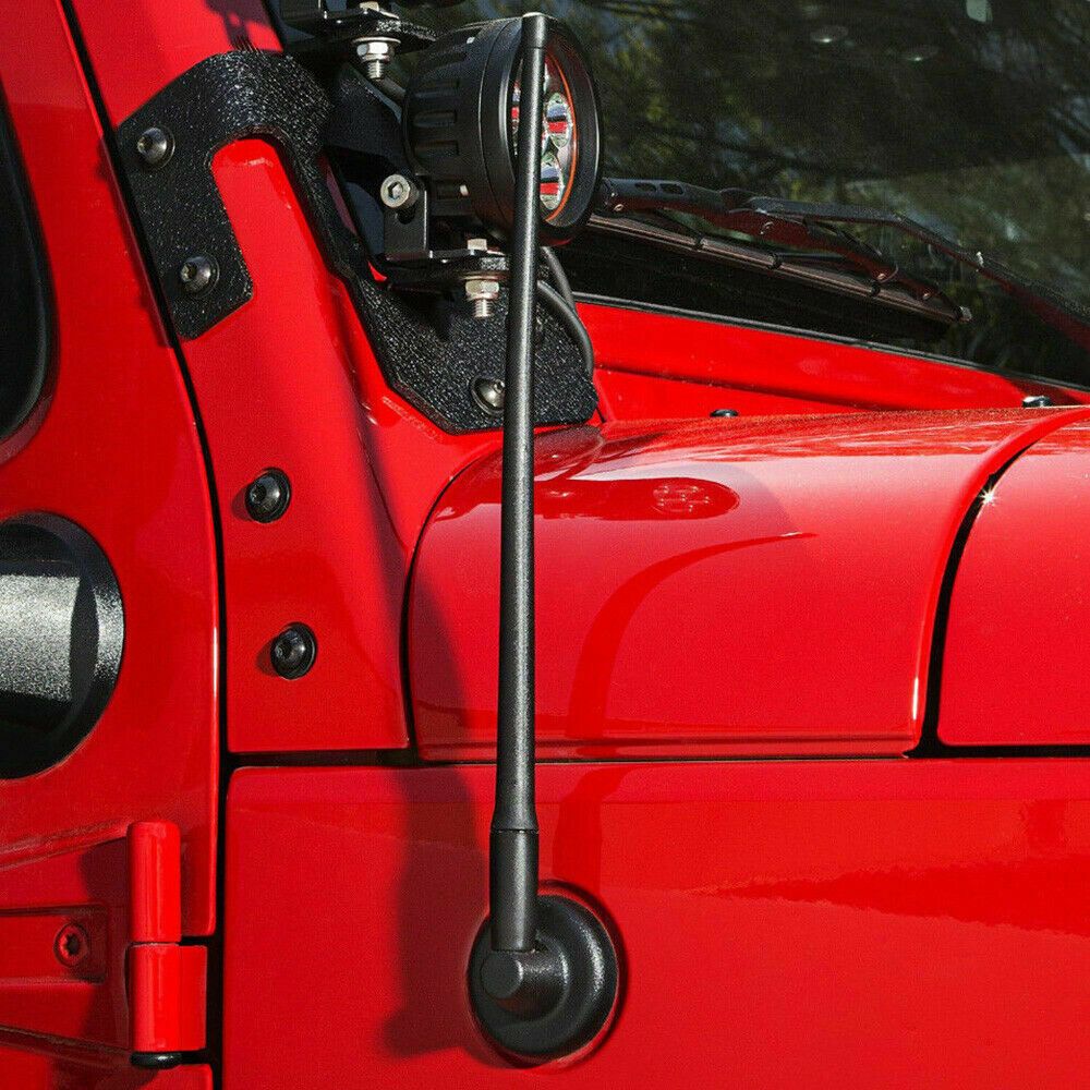 Diking 13 FM AM Radio Signal Replacement Antenna for 2007-2018 Jeep Wrangler 