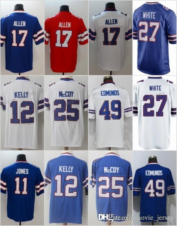 white josh allen jersey