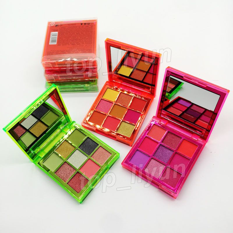 orange and pink eyeshadow palette