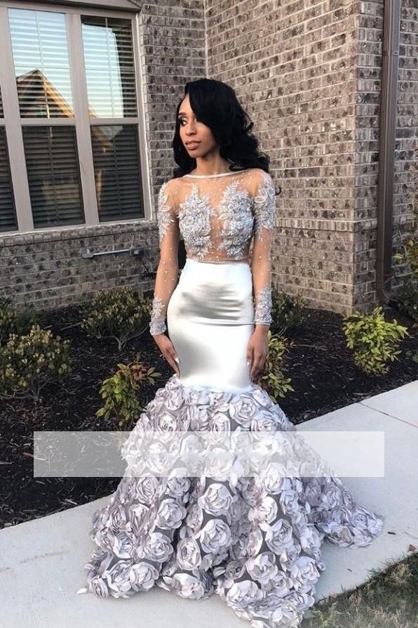 silver after 5 dresses