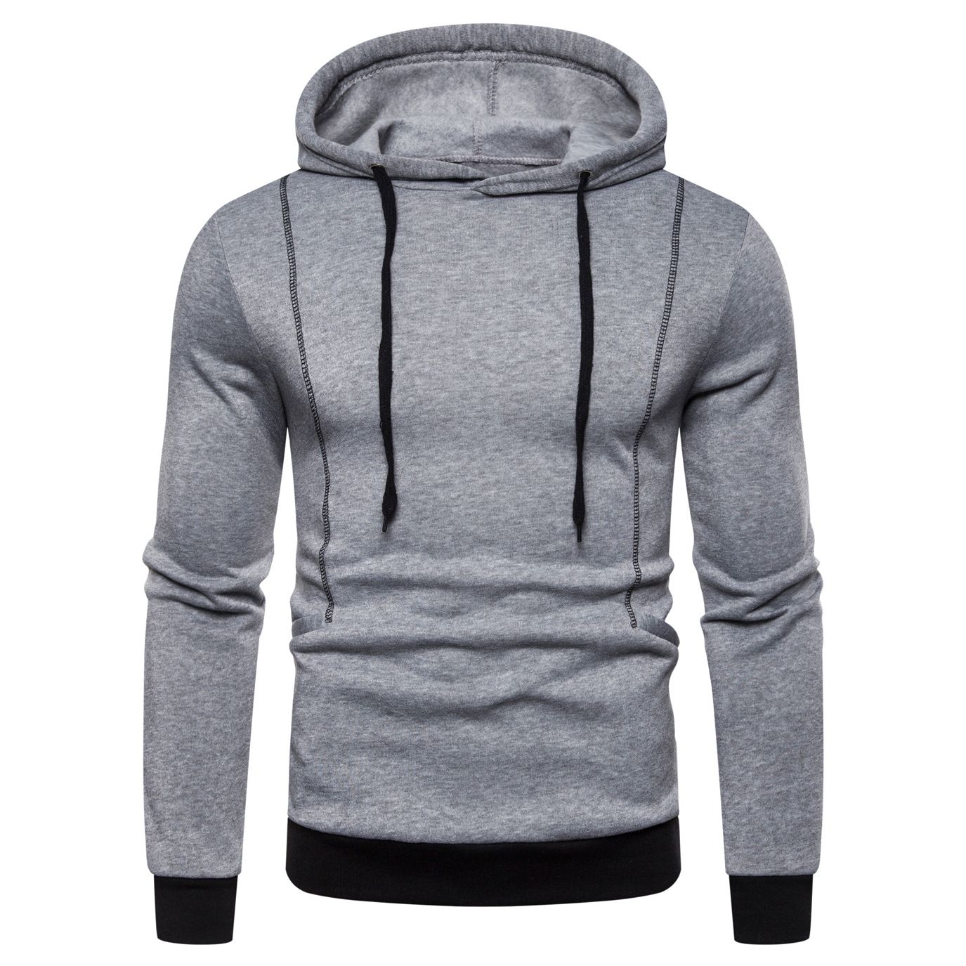 gray army hoodie