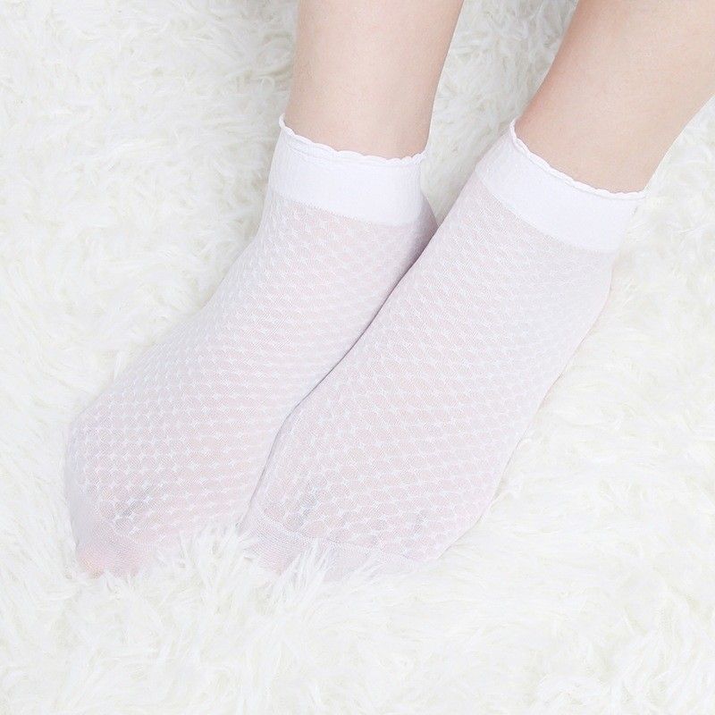 ladies white socks
