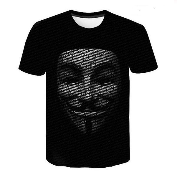 Más Reciente Moda Para Hombre / Womans Hacker Estilo De Verano Tees