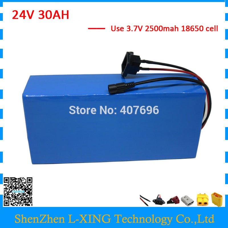 High Capacity 24volt Li Ion Battery Pack 24v 30ah Rechargeable Battery With Charger And 30a Bms Free Customs Fee Battery Tender Lr44 Battery From Liuzedongmmmm 290 69 Dhgate Com