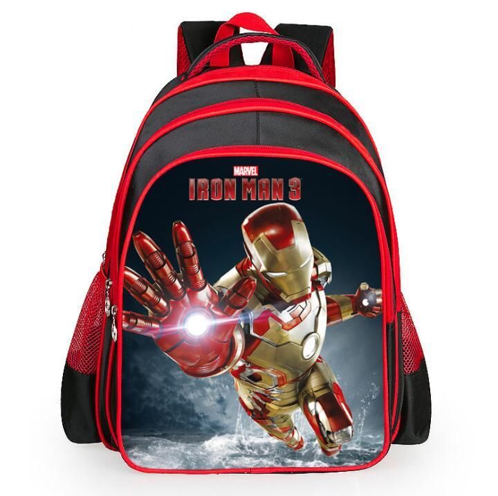 iron man school bags