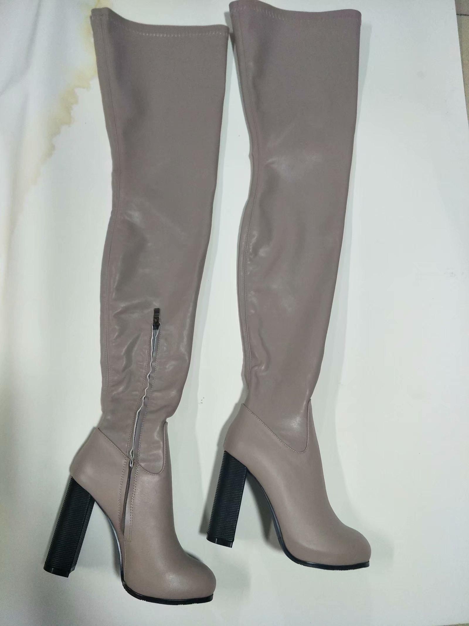 ladies burgundy knee high boots