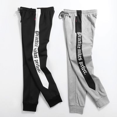 Compra Nuevas Tendencias Hombres Jogger Atlético Pantalones Letra Impresa  En Lado Verano Pantalones Casuales De Algodón Pantalones De Cintura Alta  Elástica Ocasionales Barato | Entrega Rápida Y Calidad | Es.Dhgate