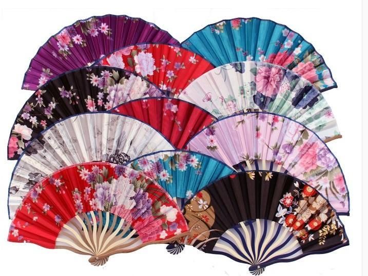 pretty hand fans