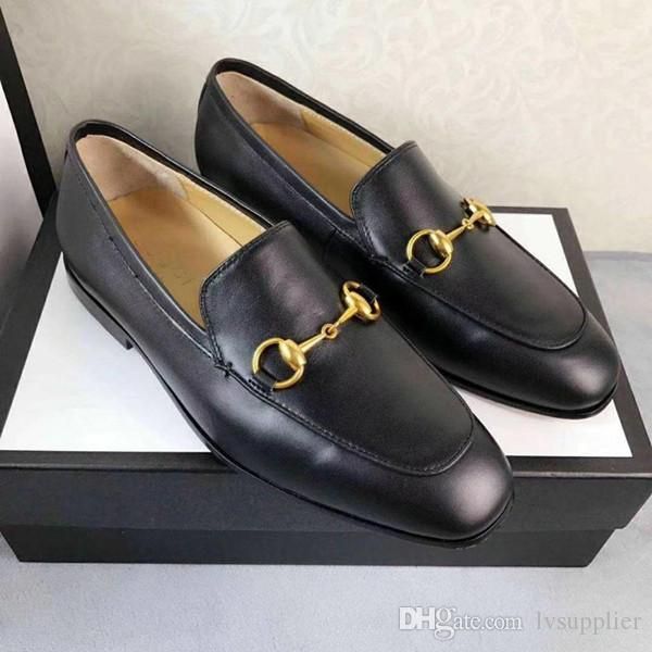 black horsebit loafers