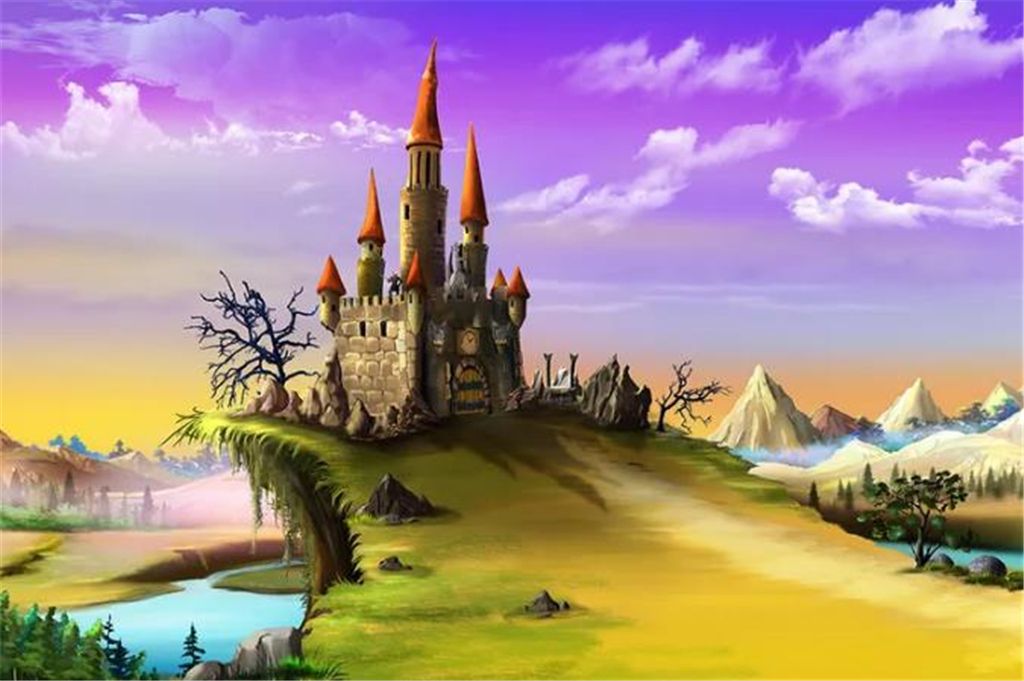 Decor Mural Wall paper Fantasy Castle Cartoon Animation Children's Room Background Wall Painting Wallpaper 3d Landscape Wallpaper Decor Mural Wall paper Fantasy Castle Cartoon Animation Children's Room Background Wall Painting Wallpaper 3d Landscape Wallpaper
