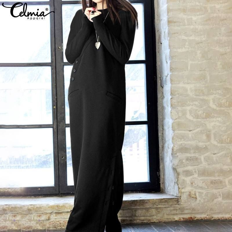 maxi sweatshirt dress