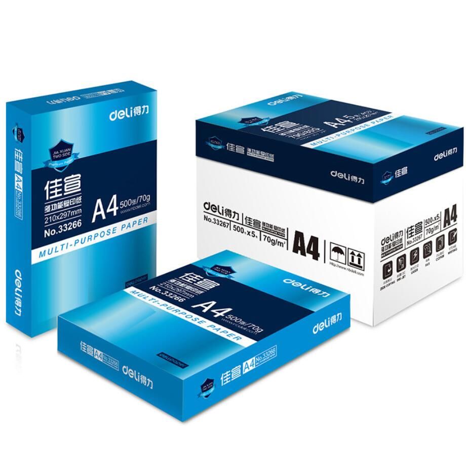 New High Quality A4 Paper Full Box5lot Sale A4 Copy Paper 70g Printer Paper Single Bag Office