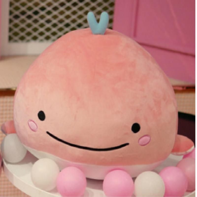 kawaii whale plush