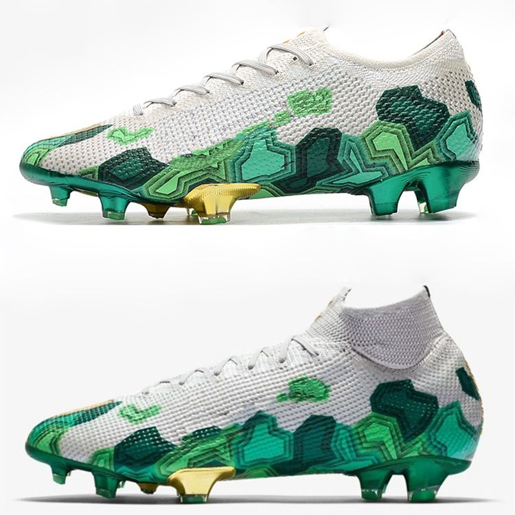 mbappe cleats black and green