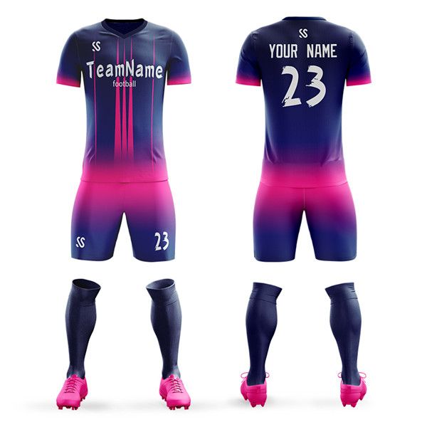 2019 traje de fútbol personalizado camiseta Adulto Juventud sublimada de fútbol todo tamaño