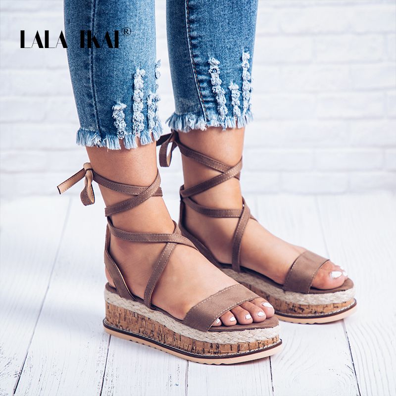 ladies flat espadrilles