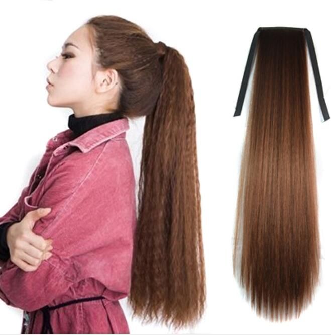 European And American Style With Slight Perm And Corn Silk With