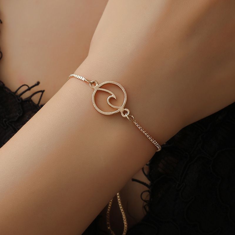 simple silver bracelet