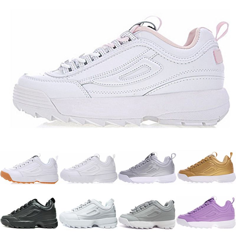 fila disruptor oro rosa