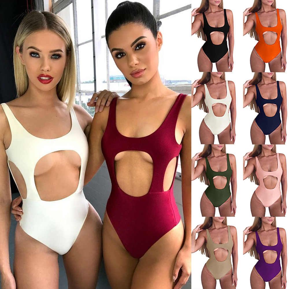 belly cut out swimsuit