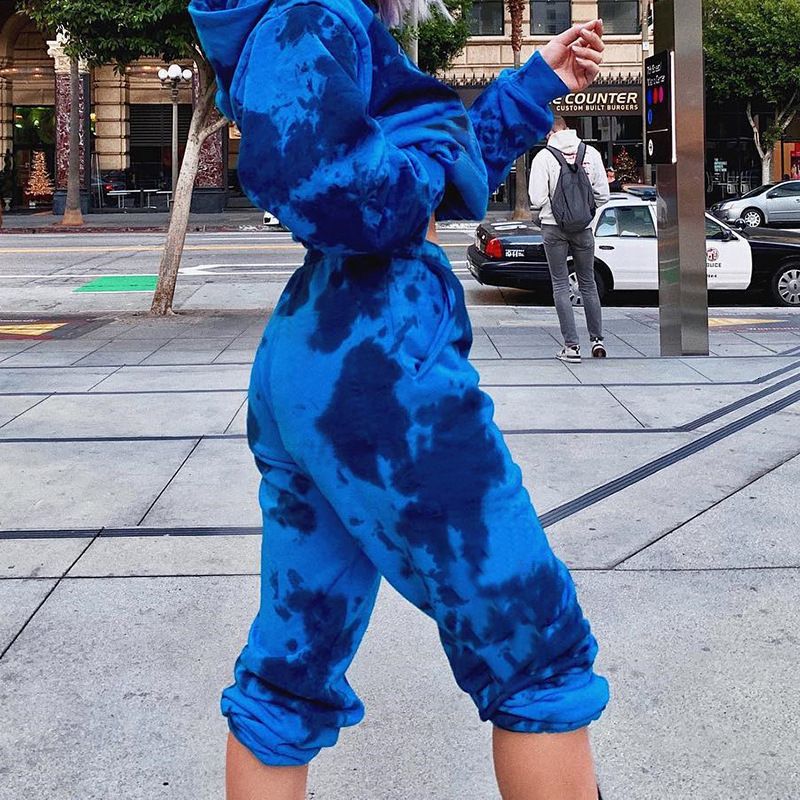 tie dye sweatpants women's