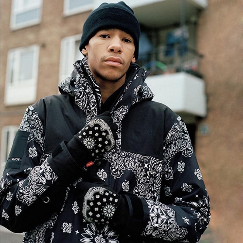 Fashion BANDANA MOUNTAIN PARKA Jackets 