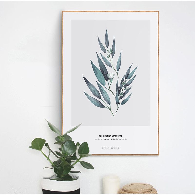 2020 Eucalyptus Print Greenery Wall Art Green Leaves Poster Modern Minimalist Canvas Painting Wall Picture For Living Room Home Decor From Yueji 20 83 Dhgate Com