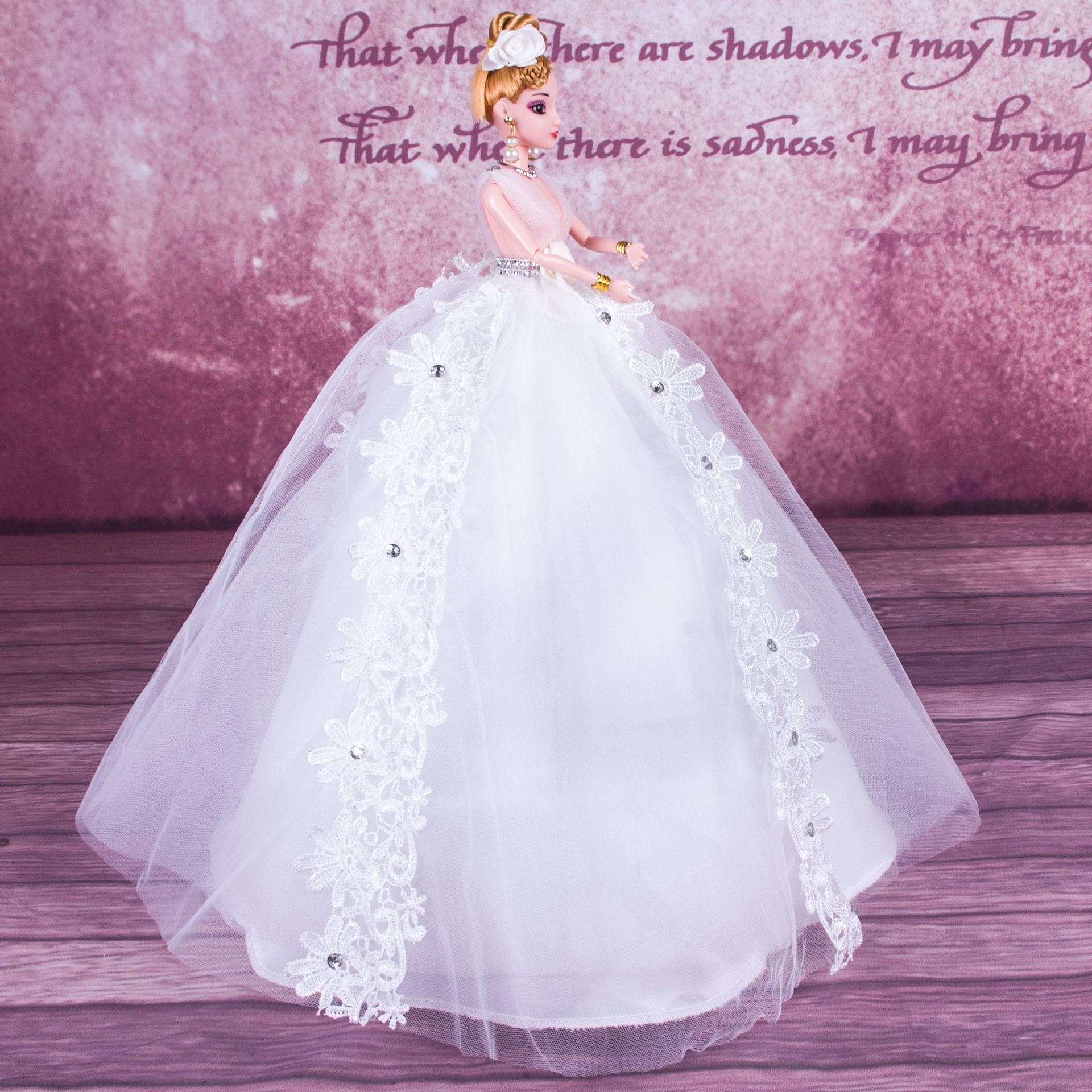 Wedding Dress Cling To Than Embroidered New Pattern Dance Activity Stall Girl Toys Gift A Doll Wedding Dress Shake Er Child Gift Chinese Dolls Old Dolls From Kareem11 18 1 Dhgate Com