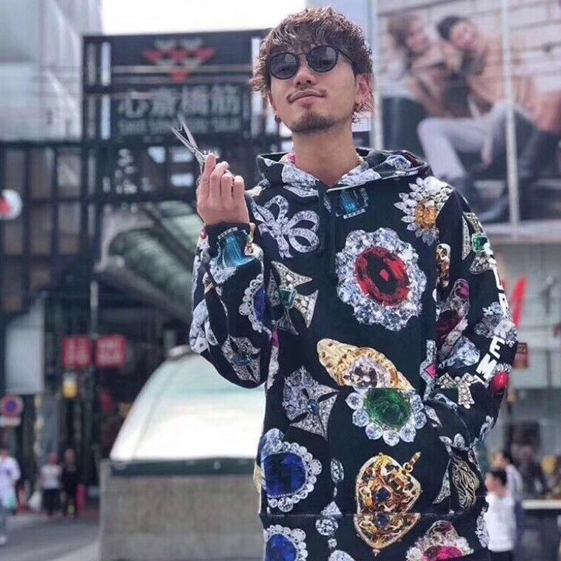 jewels hooded sweatshirt