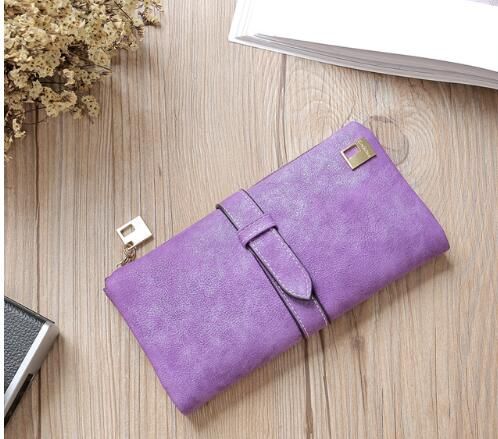 ladies purse wallet purple