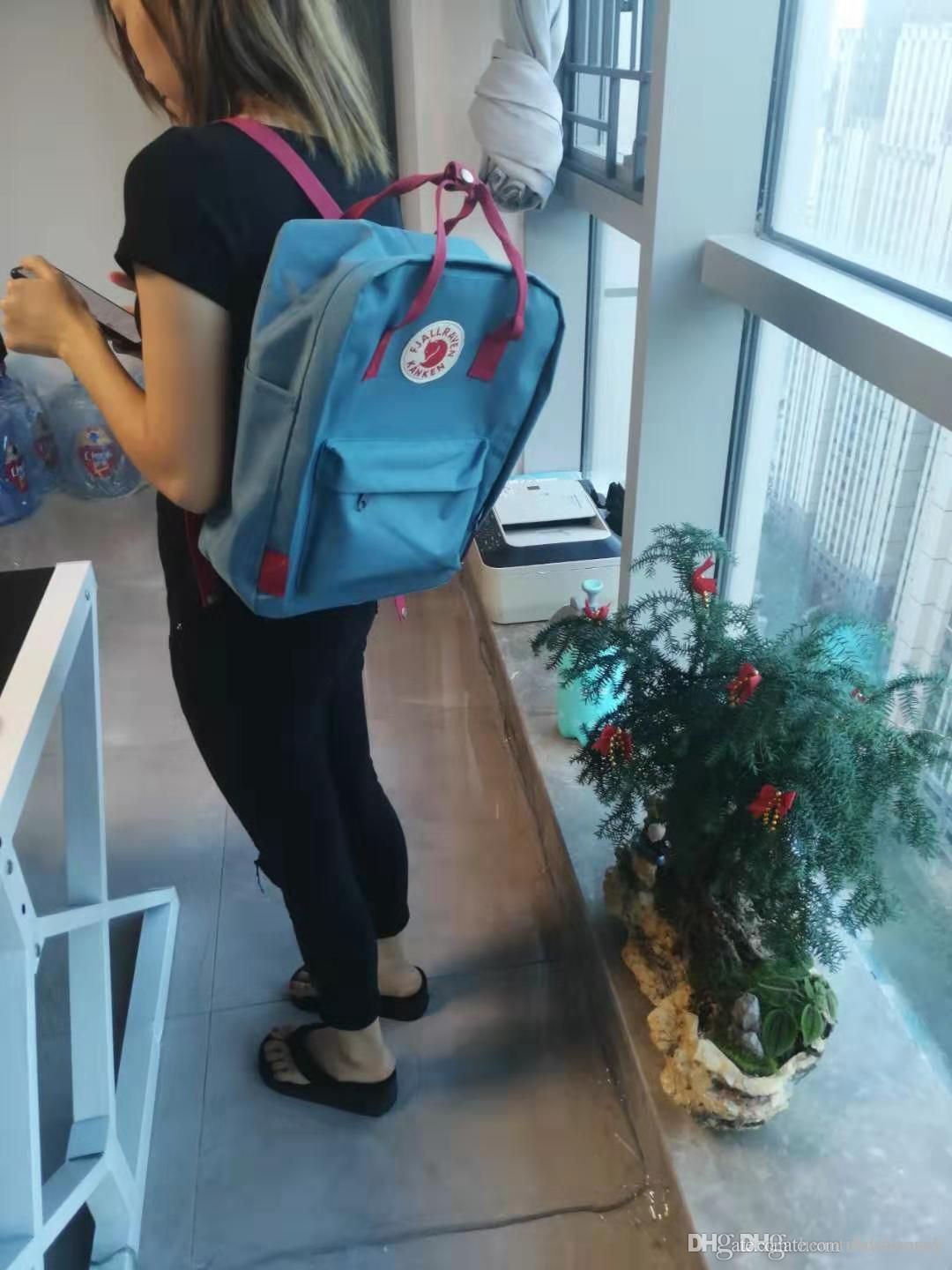 kanken classic sky blue