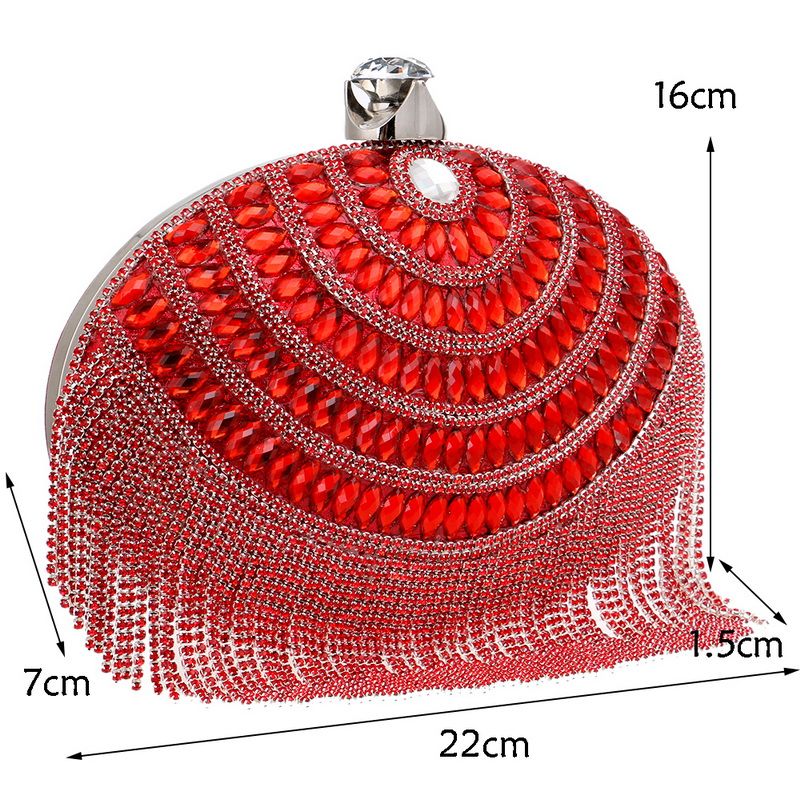 christmas clutch bag