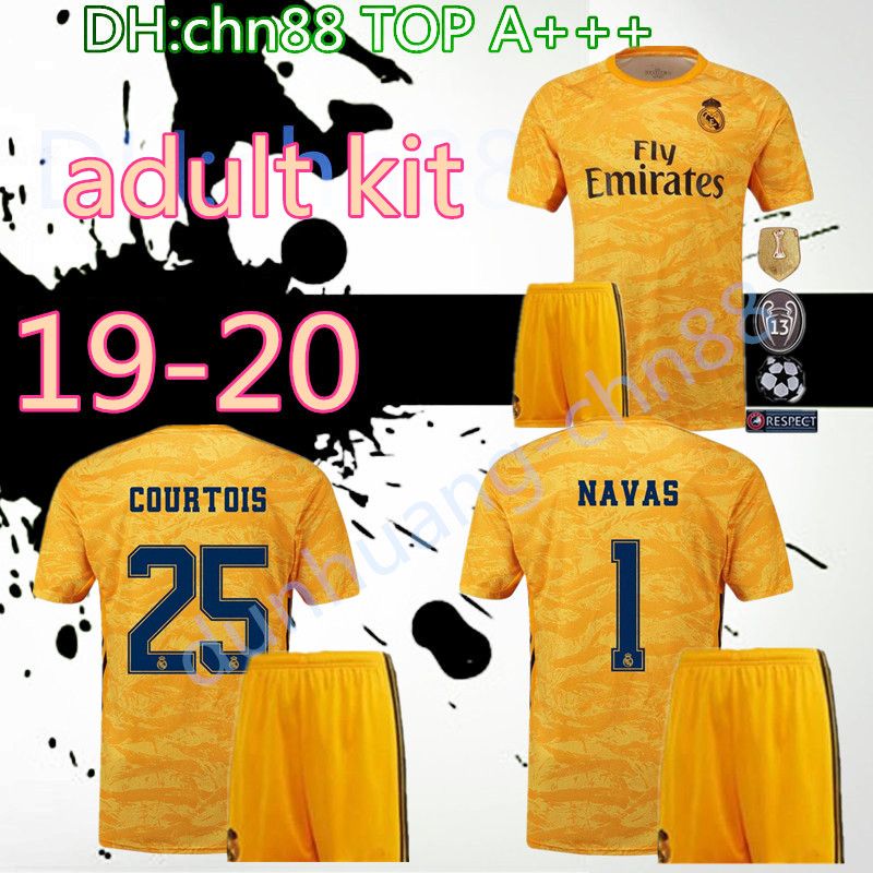real madrid yellow kit