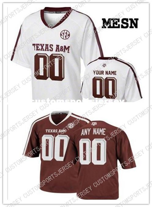 white a&m jersey