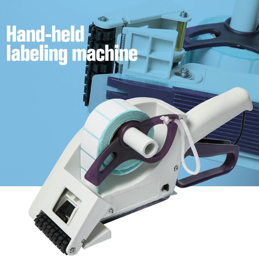 Manual Label Applicator Bar Code Paper Label Bottle Sticker ...