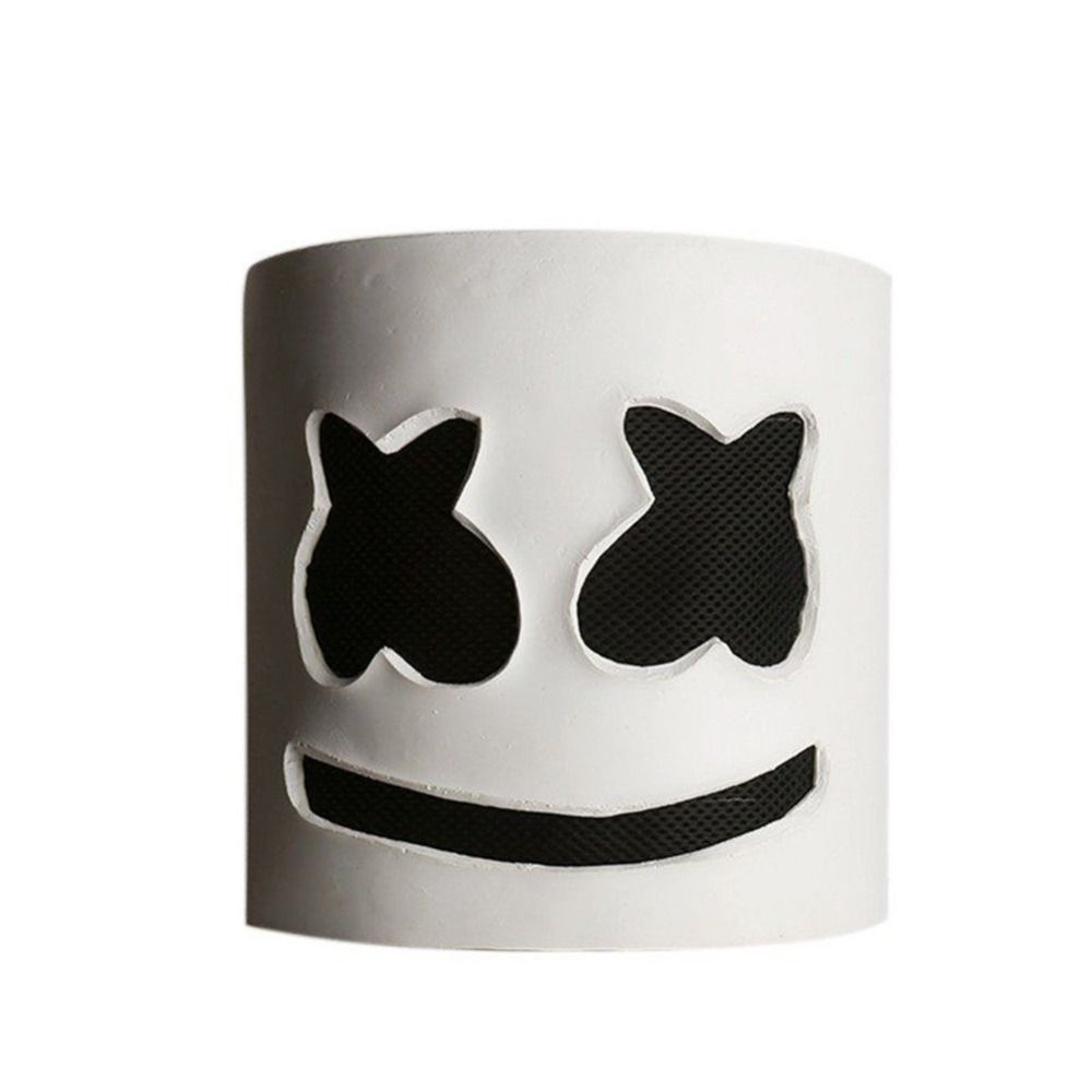 حزب El هالوين نسيم عليل دي جي قبعات مارشميلو غطاء الرأس قناع