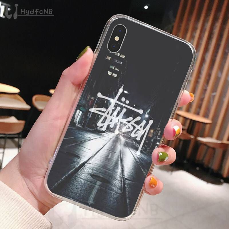 2020 Fashion Brand Stussy Tpu Soft Silicone Phone Case Cover For