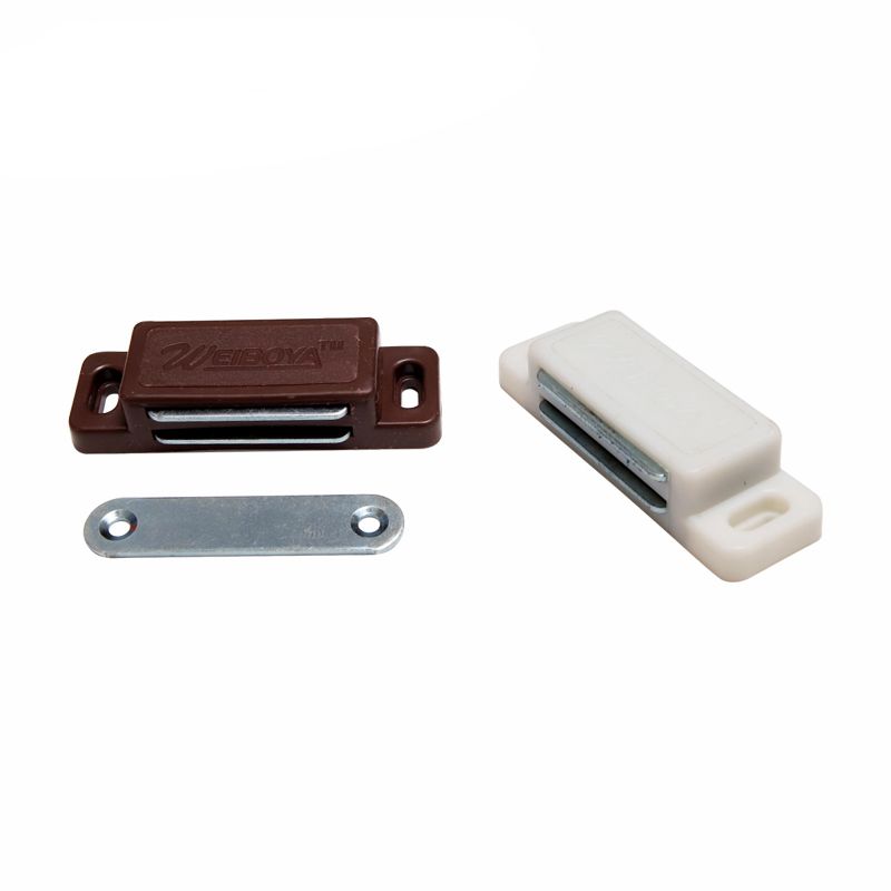 2020 Magnetic Door Catches White Brown Cupboard Door Catches