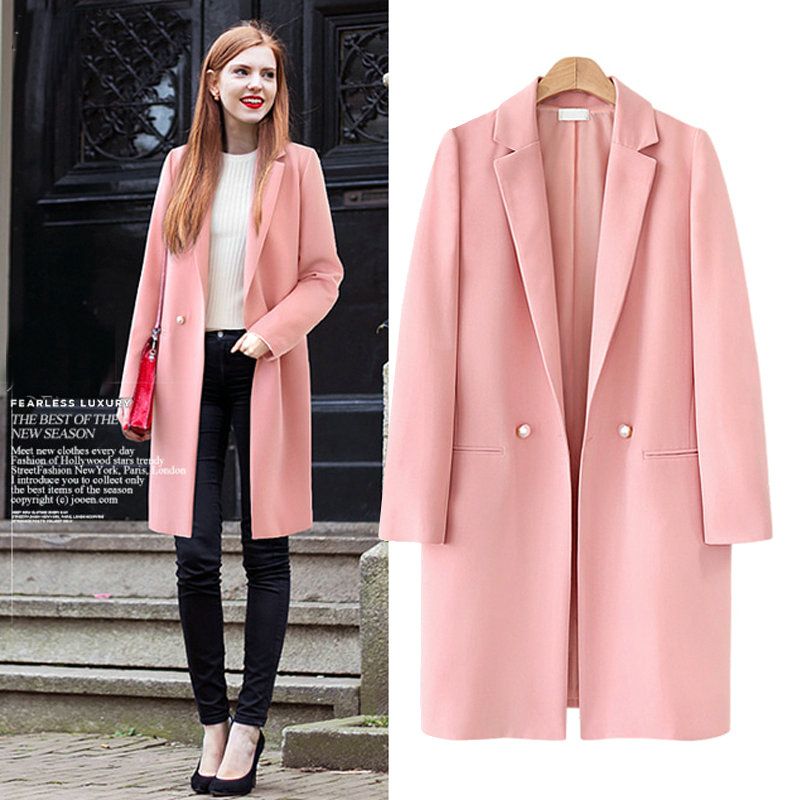 blazer trench coat