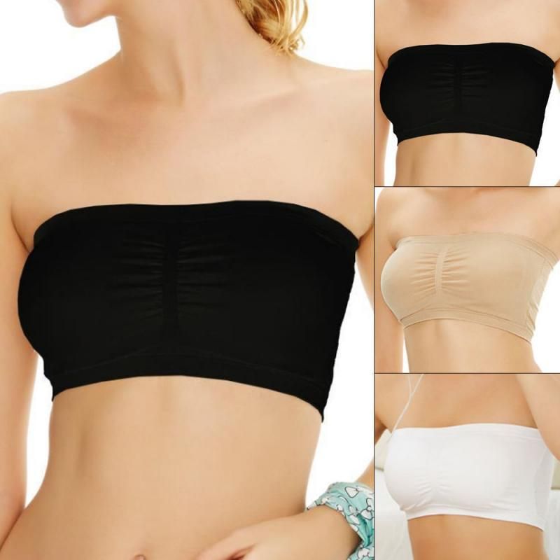 strapless yoga bra