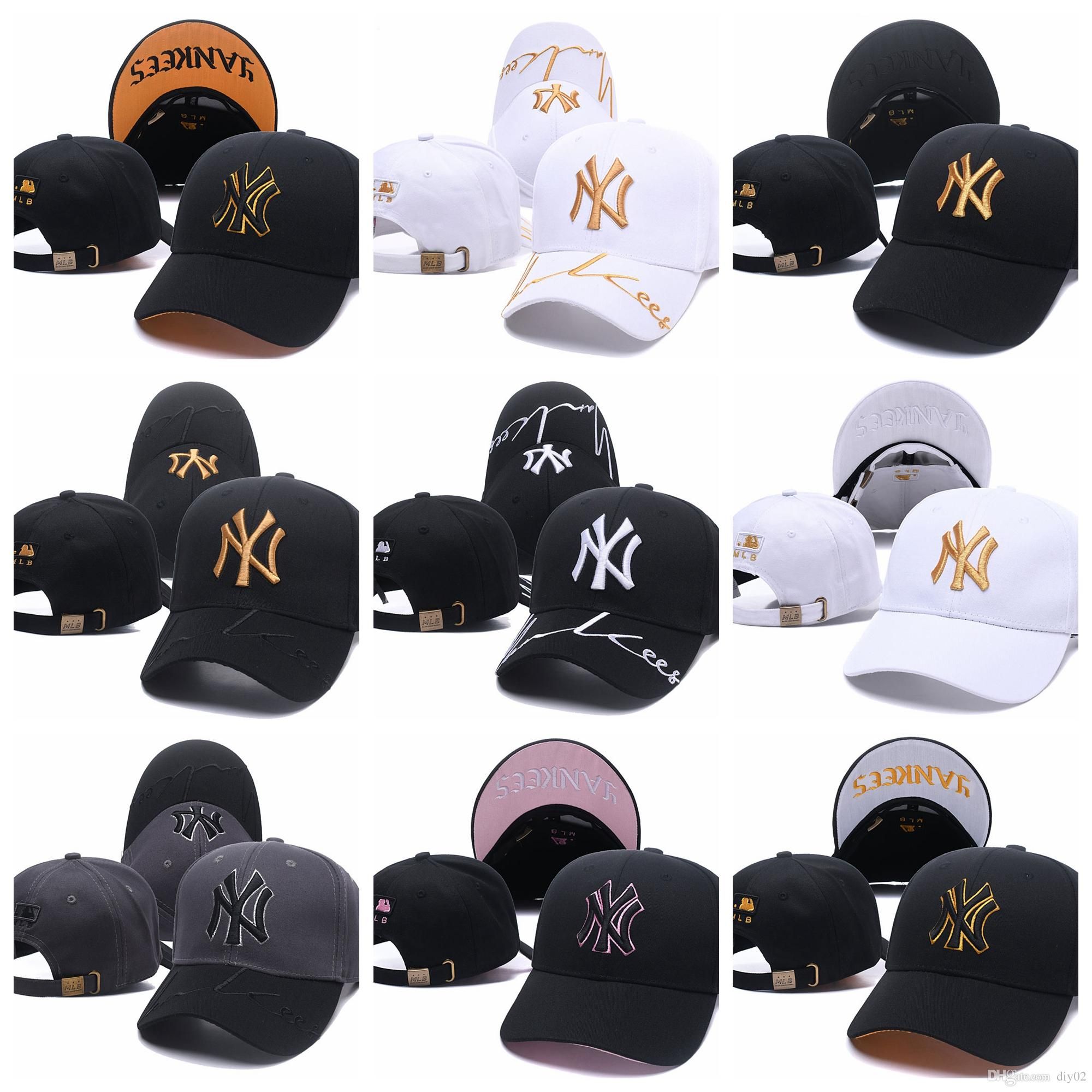 curved mlb hats