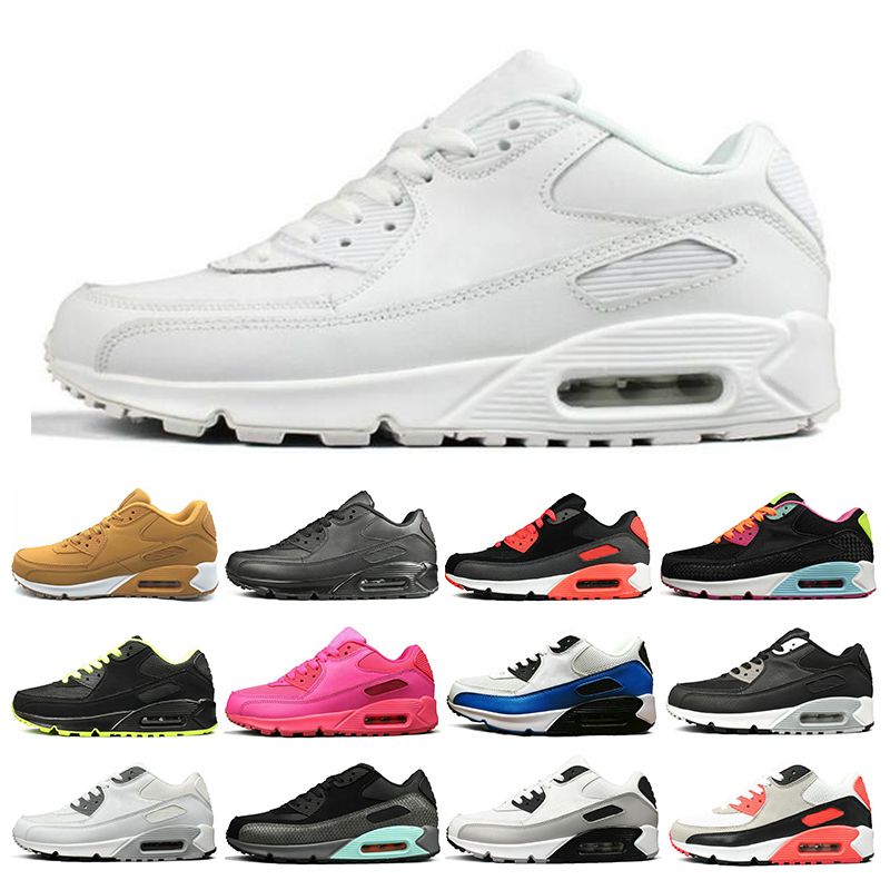 air max 90 rosa e branco