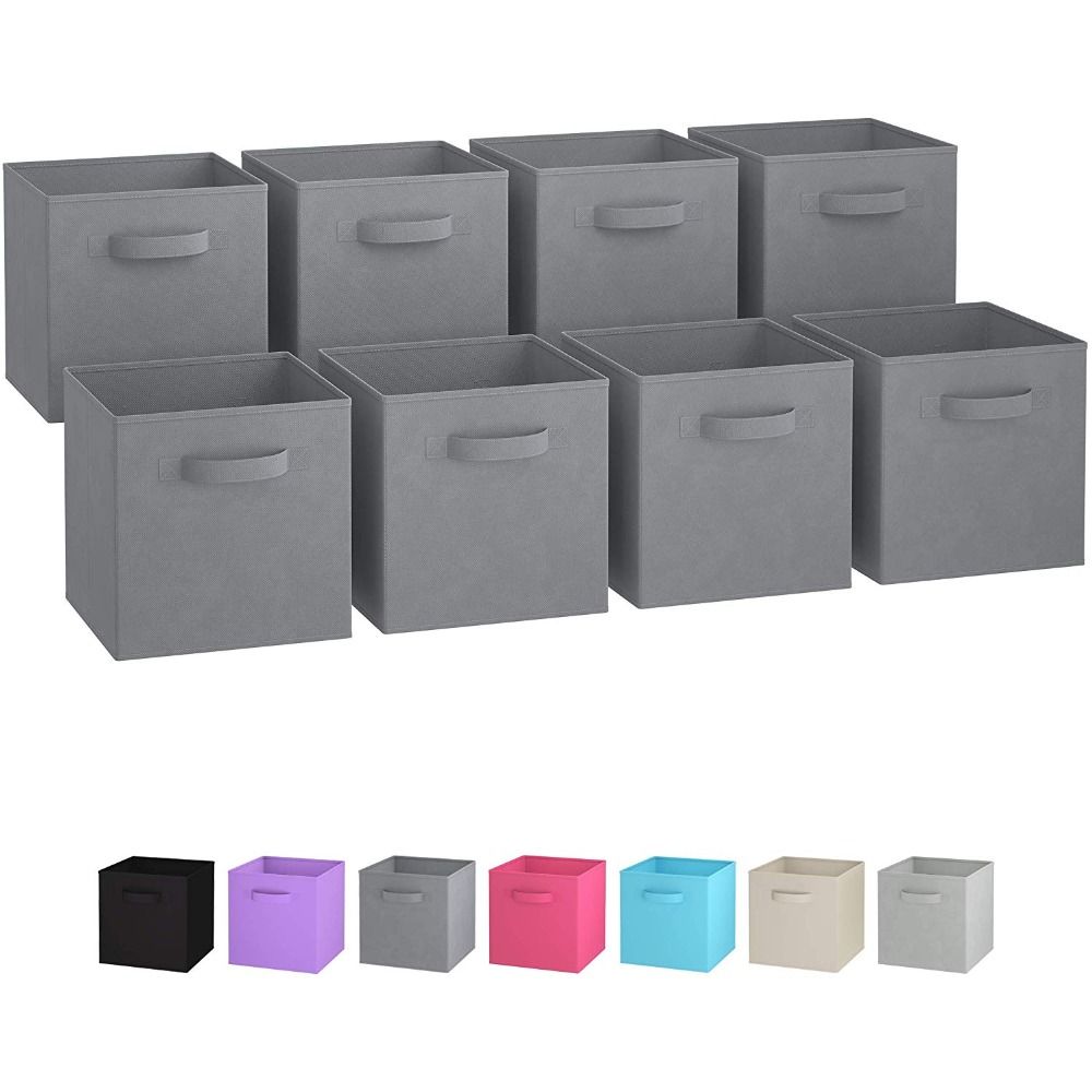 2019 Hot Foldable Fabric Storage Box Cube Bins Cloth Organizer