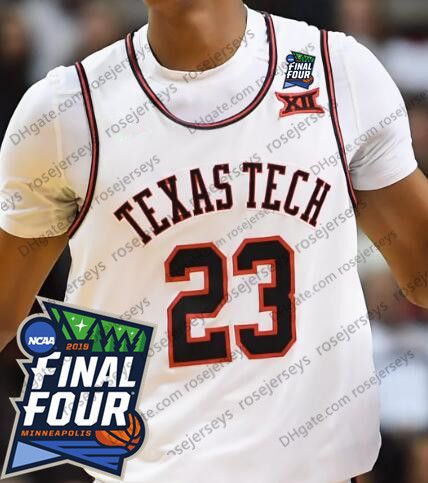 Witte ronde met 2019 Final Four Patch