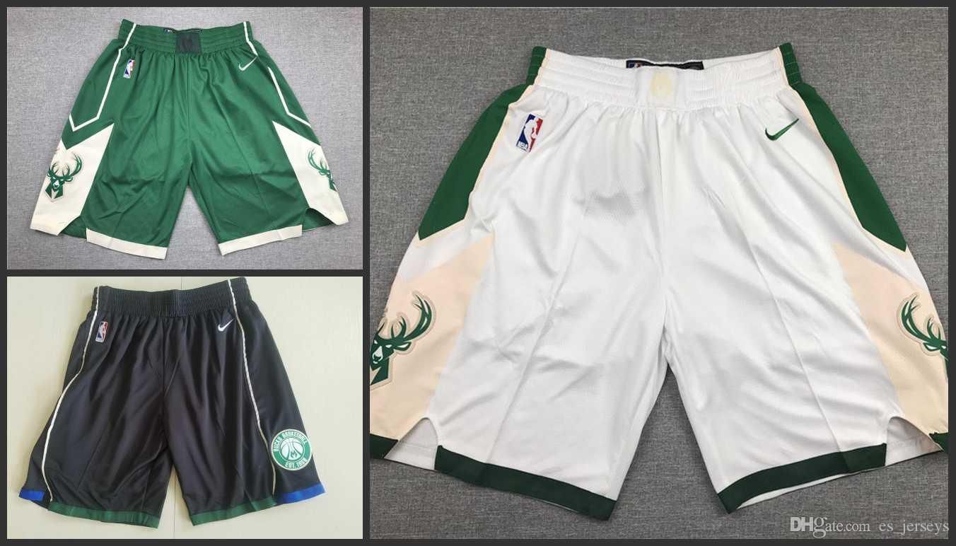 bucks nba shorts
