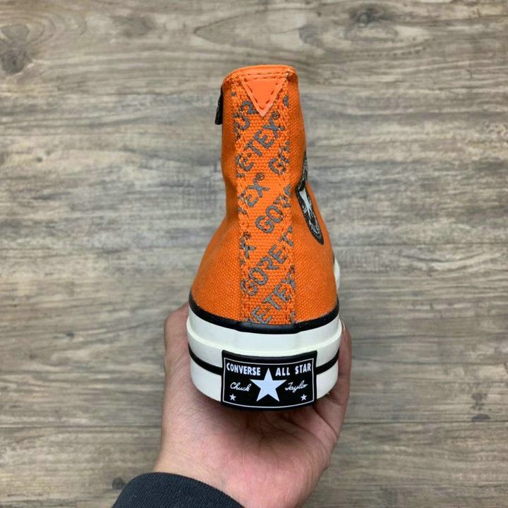 2019 Converse X Gore Tex Chuck All Star 1970s High Canvas Running Skateboard Shoes Orange Black Waterproof Fabric Casual Sneakers Dansko Shoes Indoor 2019 Converse X Gore Tex Chuck All Star 1970s High Canvas Running Skateboard Shoes Orange Black Waterproof Fabric Casual Sneakers Dansko Shoes Indoor