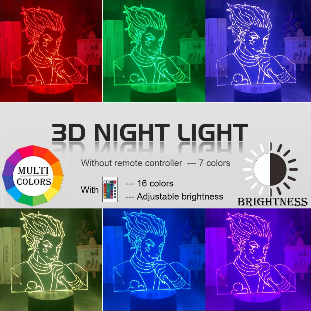 21 Kids Night Light Gift Led Touch Sensor Colorful Bedroom Nightlight Anime Hunter X Hunter Decor Light Cool 3d Lamp Hisoka Gadgets From Njzhaojunbao 69 80 Dhgate Com 21 Kids Night Light Gift Led Touch Sensor Colorful Bedroom Nightlight Anime Hunter X Hunter Decor Light Cool 3d Lamp Hisoka Gadgets From Njzhaojunbao 69 80 Dhgate Com